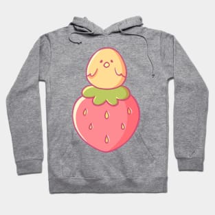 Strawberry birb Hoodie